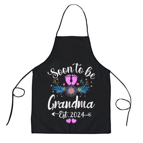 Womens Soon to be Grandma 2024 Mothers Day Apron, Aprons For Mother’s Day, Mother’s Day Gifts