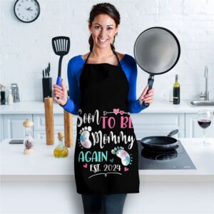 Womens Soon to be Mommy Again 2024 Mothers Day Apron Aprons For Mother s Day Mother s Day Gifts 2 y48cgn.jpg