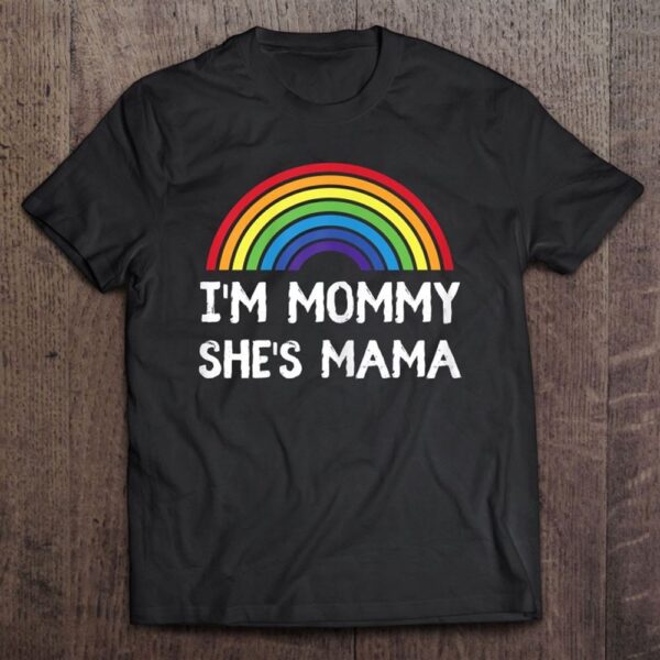 Womens Womens Lesbian 2 Moms Gay Lgbt Mothers Day Gift Matching T-Shirt, Mother’s Day Shirts, Happy Mothers Day Shirts