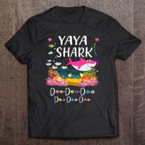 Yaya Shark Doo Doo Doo Shirt Mothers…