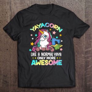 Yayacorn Grandma! Yaya Grandmother T-Shirt, Mother’s Day…