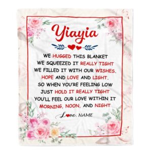 Yiayia Blanket From Grandkids Granddaughter Grandson We…