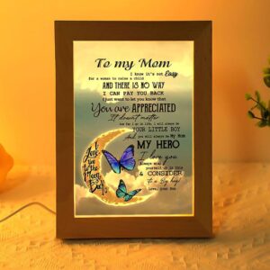 You Are Appreciated Frame Lamp, Picture Frame…