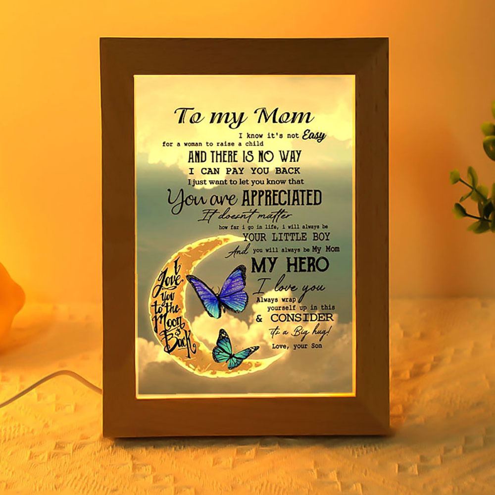 You Are Appreciated Frame Lamp, Picture Frame Light, Frame Lamp, Mother’s Day Gifts You Are Appreciated Frame Lamp, Picture Frame Light, Frame Lamp, Mother’s Day Gifts