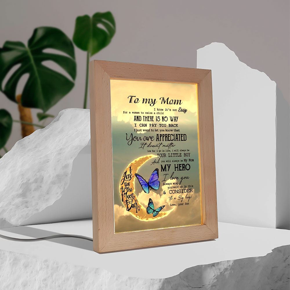 You Are Appreciated Frame Lamp, Picture Frame Light, Frame Lamp, Mother’s Day Gifts You Are Appreciated Frame Lamp, Picture Frame Light, Frame Lamp, Mother’s Day Gifts