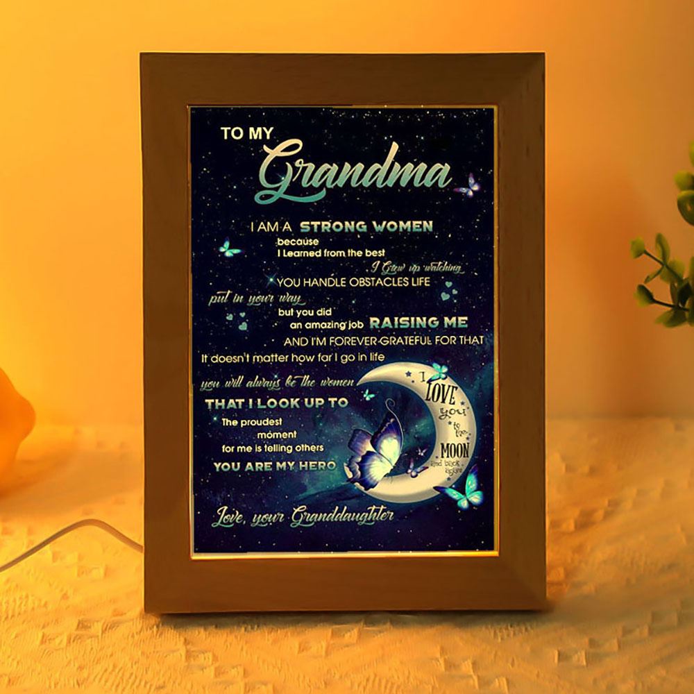 You Are My Hero Frame Lamp, Picture Frame Light, Frame Lamp, Mother’s Day Gifts