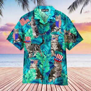 4Th Of July Independence Day Cat Lover…