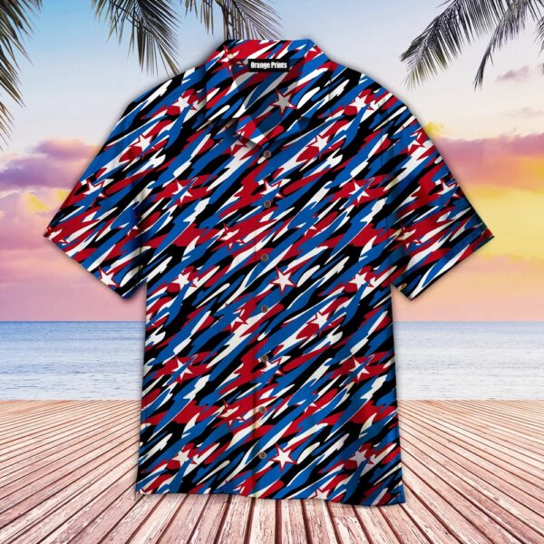 4Th Of July Us Flag Camo Patriotism Hawaiian Shirt, 4th Of July Hawaiian Shirt, 4th Of July Shirt