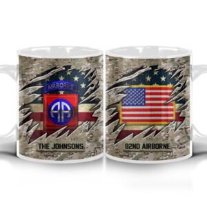 82nd Airborne Camo Mug Proudly Served Duty Honor Country Mug Veteran Coffee Mugs Military Mug 2 eewz7l.jpg
