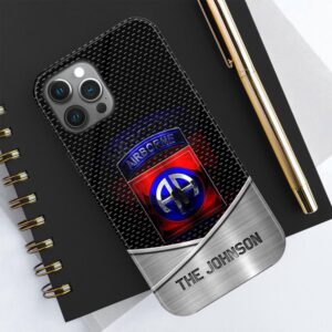 82nd Airborne Phone Case Custom Your Name And Rank Military Phone Case Veteran Phone Case Military Phone Cases 1 uaehy2.jpg