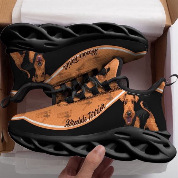 Airedale Terrier Max Soul Shoes  For Women Men, Max Soul Sneakers, Max Soul Shoes