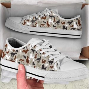 All Dog Lover Pattern SK Low Top…