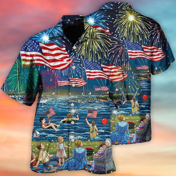America Independence Day Fun Day Hawaiian Shirt, 4th Of July Hawaiian Shirt, 4th Of July Shirt