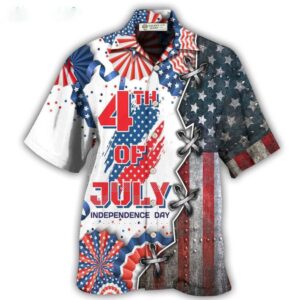 America Independence Day Happy Day Hawaiian Shirt,…