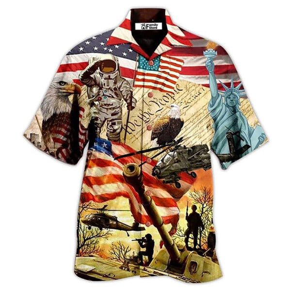 America Independence Day We The People Hawaiian Shirt, 4th Of July Hawaiian Shirt, 4th Of July Shirt