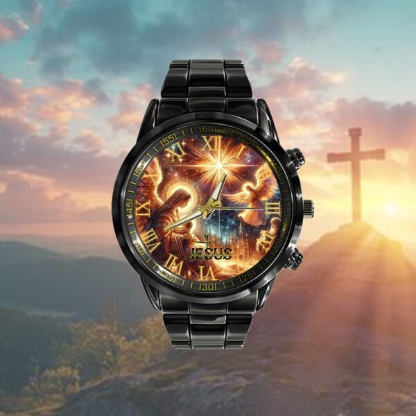 Angel Angel Messenger of God Watch, Christian Watch, Religious Watches, Jesus Watch