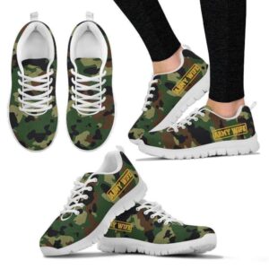 Army Women White Women’s Sneakers Walking Running…
