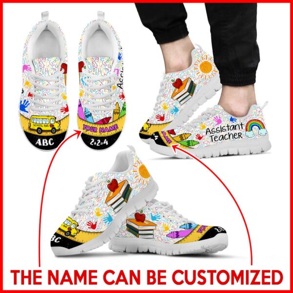 Assistant Teacher Shoes Bus Ruler Sneaker Walking Shoes, Designer Sneakers, Best Running Shoes