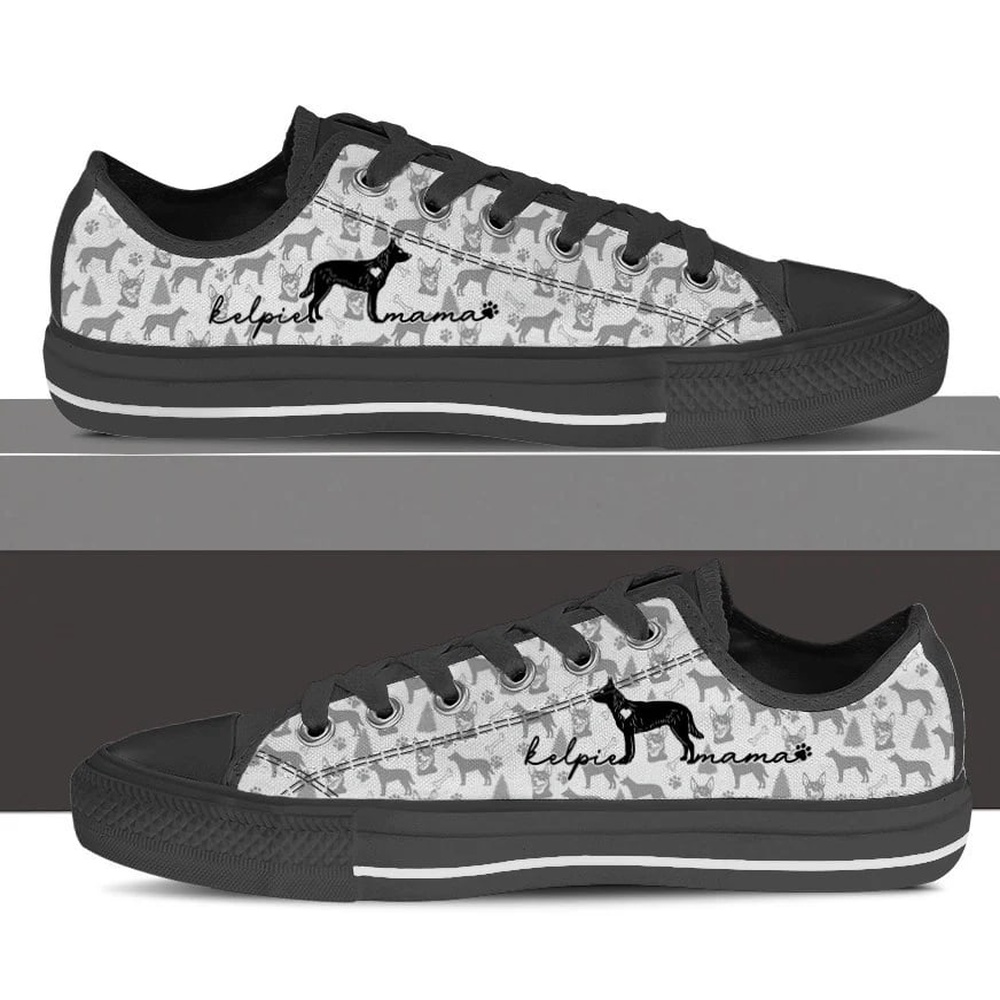 Australian Kelpie Low Top Shoes, Designer Low Top Shoes, Low Top Sneakers Australian Kelpie Low Top Shoes, Designer Low Top Shoes, Low Top Sneakers