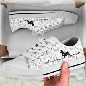 Australian Terrier Low Top Shoes, Designer Low…