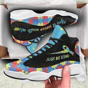 Autism Just Be Kind You Will Never Walk Alone Basketball Shoes Autism Awareness Basketball Shoes Basketball Shoes 2024 2 y1lisj.jpg