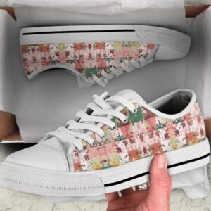 Aztec Vintage Pattern Low Top Shoes Sneaker,…