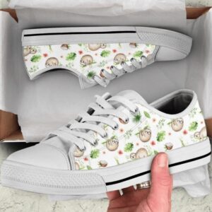 Baby Animals Sloth Pattern Low Top Shoes…