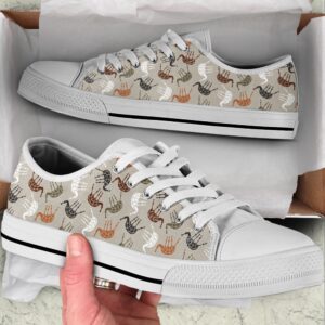 Bagpipes Pattern Sk Low Top Music Fashion…