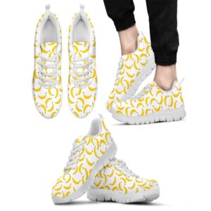 Banana Lover Shoes Custom Name Shoes Banana Print Running Sneakers Designer Sneakers Best Running Shoes 1 acvce2.jpg