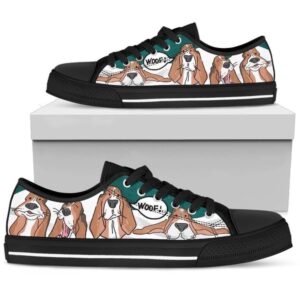 Basset Woof Women s Low Top Shoe…