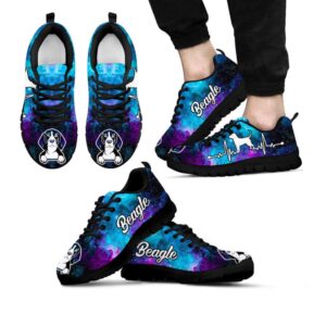 Beagle Dog Lover Shoes Galaxy Heartbeat Sneakers Walking Running Lightweight Designer Sneakers Sneaker Shoes 2 lm7azp.jpg