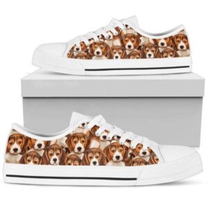 Beagle Style Womens Athletic Flat Low Top…