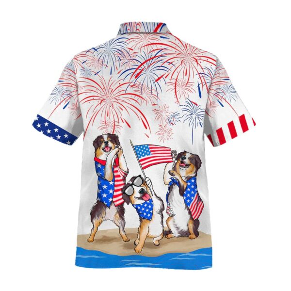 Bernese Mountain Dogs Shirts, Independence Day Is Coming, 4th Of July Hawaiian Shirt, 4th Of July Shirt
