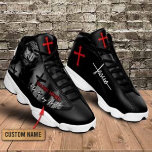 Black Cross Walk By Faith Jesus Custom…