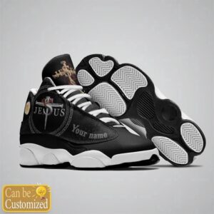 Black Jesus Is King Cross Custom Name Basketball Shoes Christian Basketball Shoes Basketball Shoes 2024 2 mlssg9.jpg
