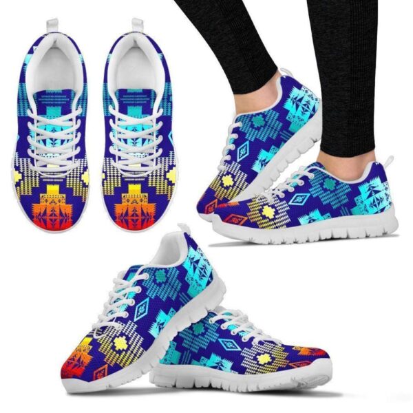 Blue Shades Women’s Sneakers, Designer Sneakers, Best Running Shoes