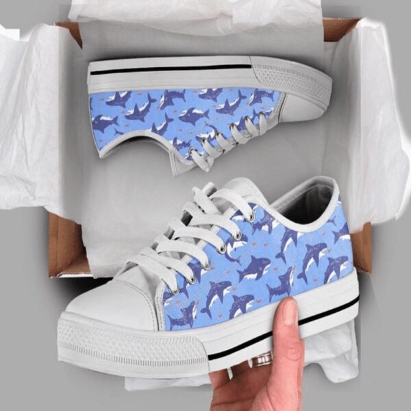 Blue Shark Shoes Low Top Shoes, Low Tops, Low Top Sneakers