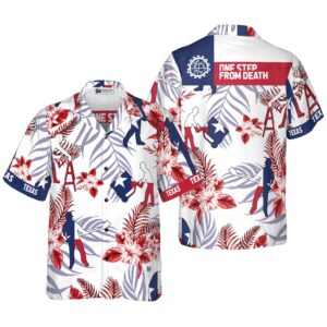 Bluebonnet Texas Hawaiian Shirt Construction Worker Version,…