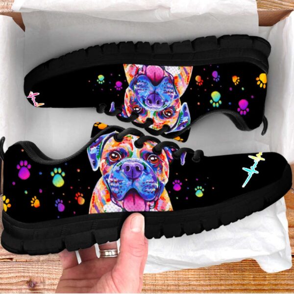 Boxer Dog Lover Shoes Colorful Sneakers Walking Running Lightweight, Designer Sneakers, Sneaker Shoes