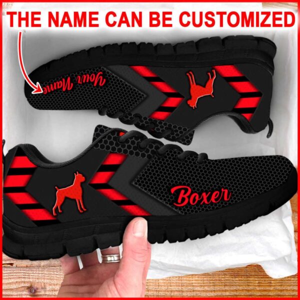 Boxer Dog Lover Shoes Simplify Style Sneakers, Designer Sneakers, Sneaker Shoes
