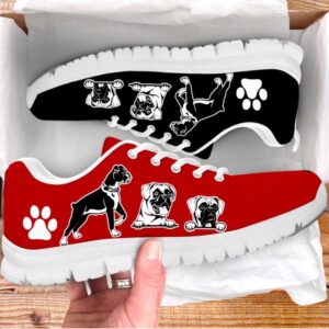 Boxer Dog Lover Shoes Two Colors Sneakers Walking Running Lightweight Designer Sneakers Sneaker Shoes 3 smfqrg.jpg