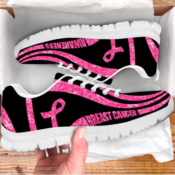 Breast Cancer Awareness Shoes HoloWave Sneaker Walking Shoes, Designer Sneakers, Best Running Shoes