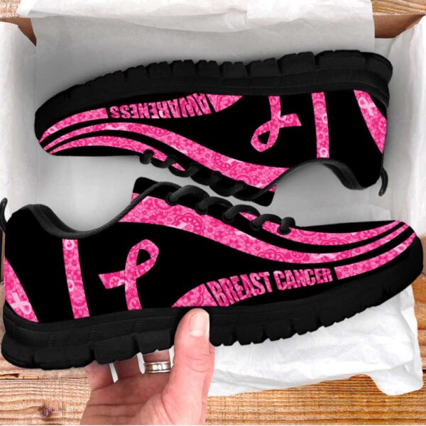 Breast Cancer Awareness Shoes HoloWave Sneaker Walking Shoes, Designer Sneakers, Best Running Shoes