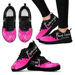 Breast Cancer Awareness Shoes Shoes Together We…