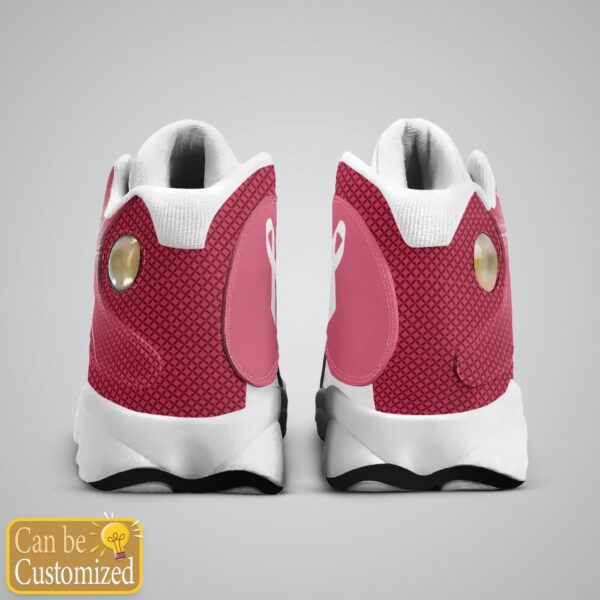Breast Cancer Awareness Walk By Faith Custom Name Shoes, Basketball Shoes, Basketball Shoes 2024