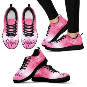 Breast Cancer Hope Shoes Sneaker Walking Shoes,…