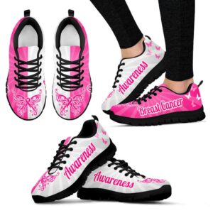 Breast Cancer Shoes 2 Color Sneaker Walking…