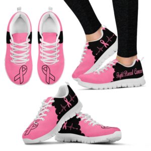 Breast Cancer Shoes Cloudy Pink Black Sneaker Walking Shoes Designer Sneakers Best Running Shoes 2 thldqt.jpg