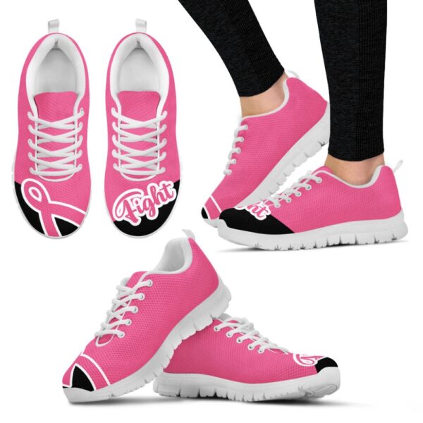 Breast Cancer Shoes Fight Casual Sneaker Walking Shoes, Designer Sneakers, Best Running Shoes