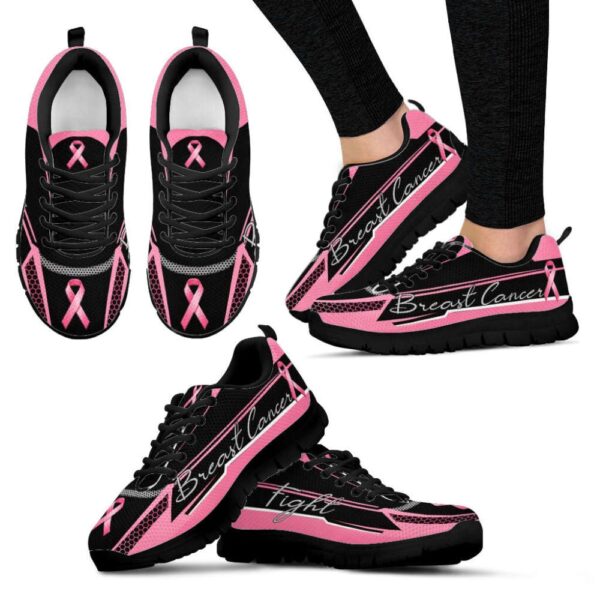 Breast Cancer Shoes Fight Grid Sneaker Walking Shoes, Designer Sneakers, Best Running Shoes